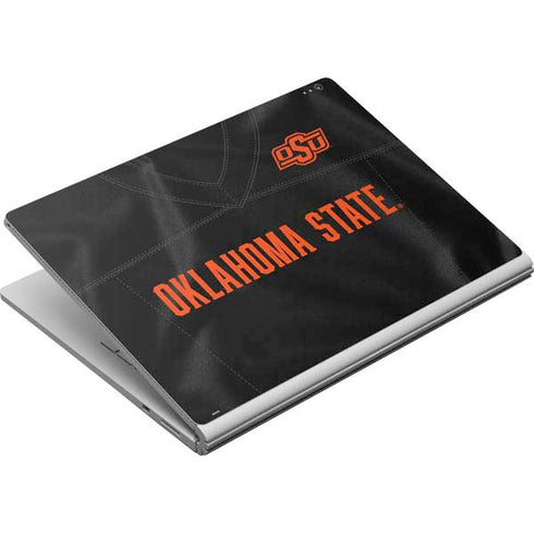 Oklahoma State University Black Jersey Surface Book Skin